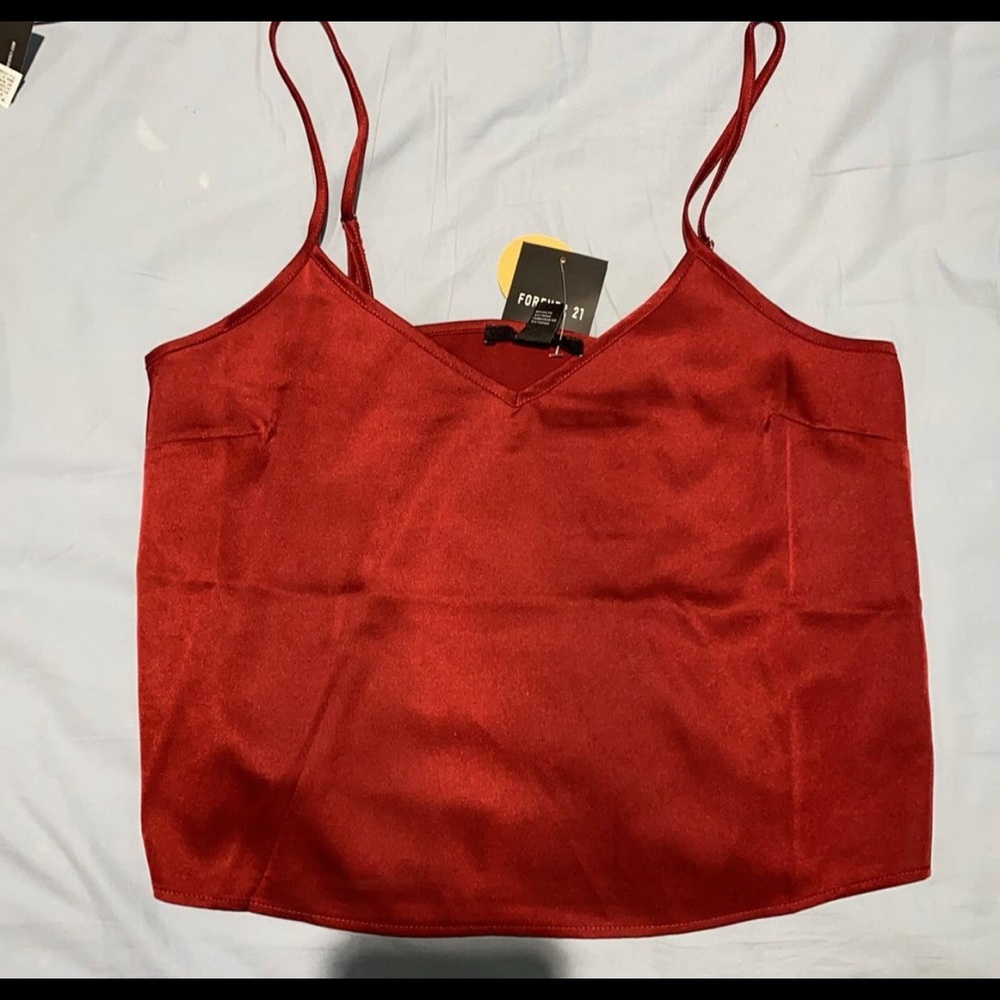 Silky tank top